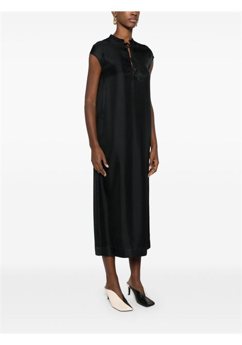 abito demeter donna nero in seta LOULOU DE SAISON | DEMETERBLACK